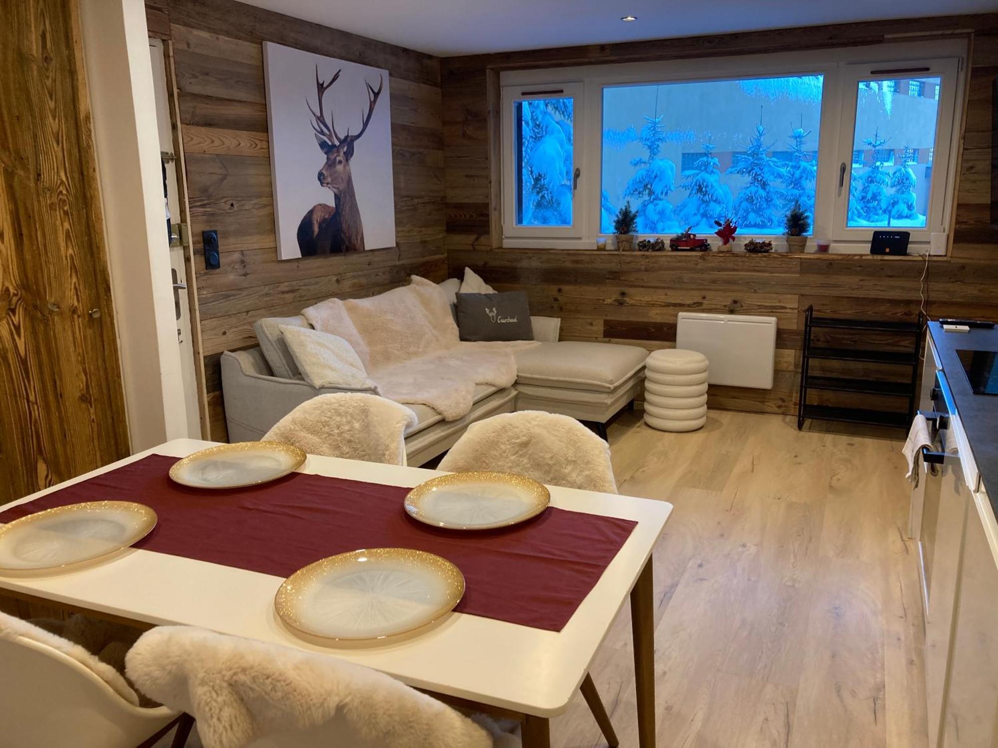1650 Moriond - 2 Double Bedroom Near Snow Front Courchevel Exteriör bild