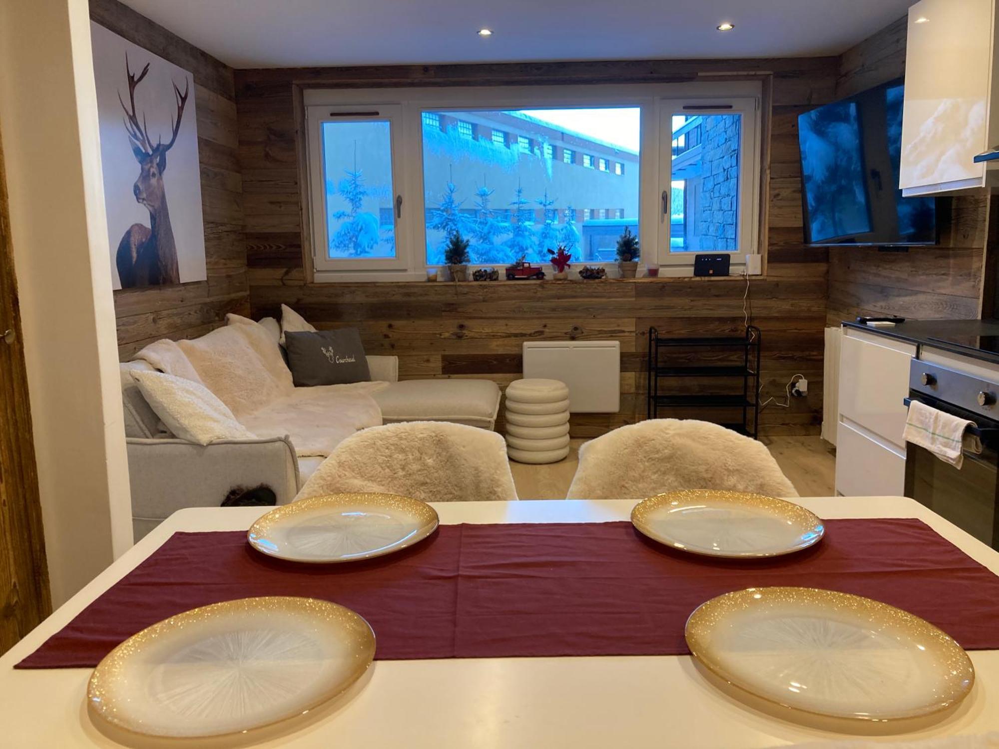 1650 Moriond - 2 Double Bedroom Near Snow Front Courchevel Exteriör bild